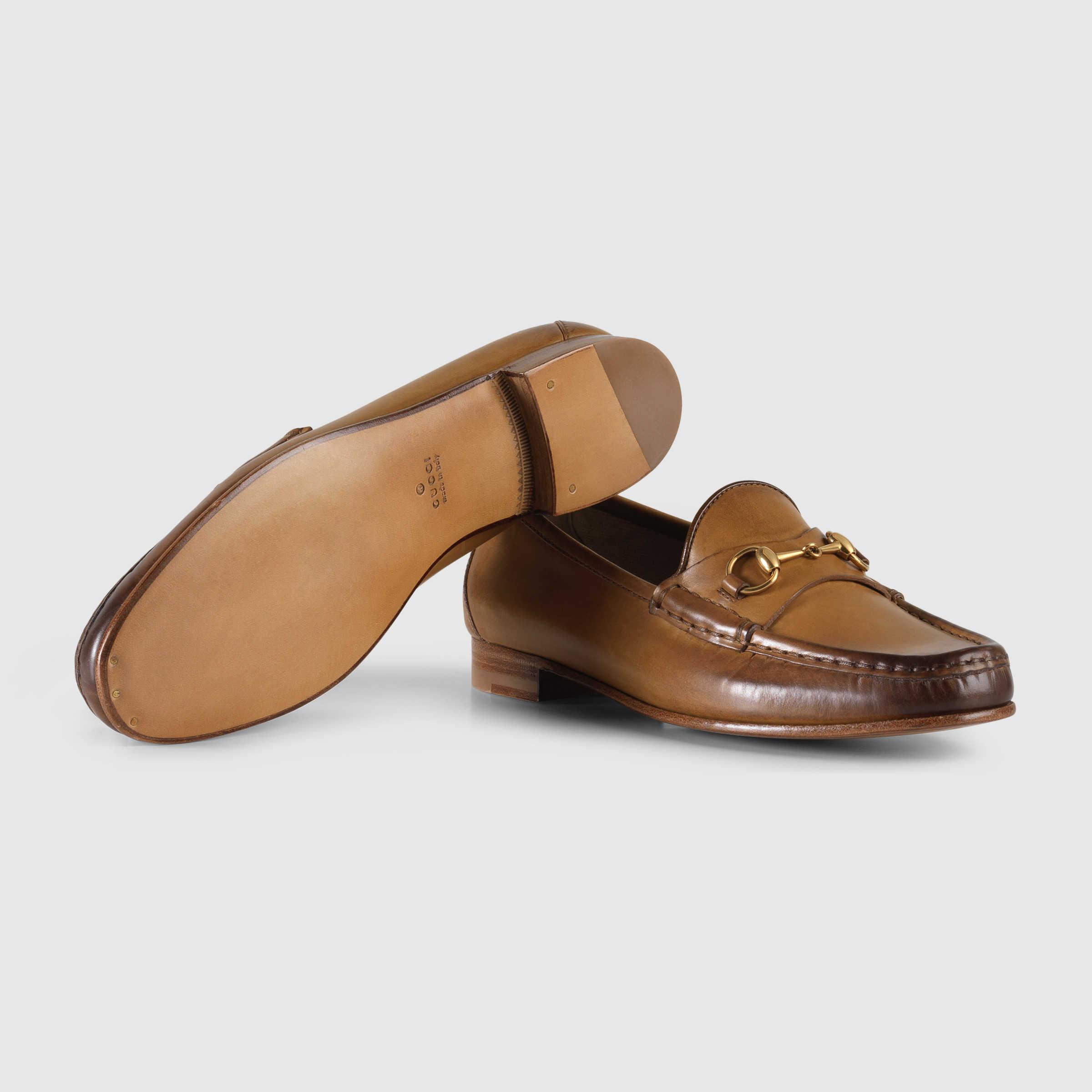 gucci 1953 horsebit loafer brown